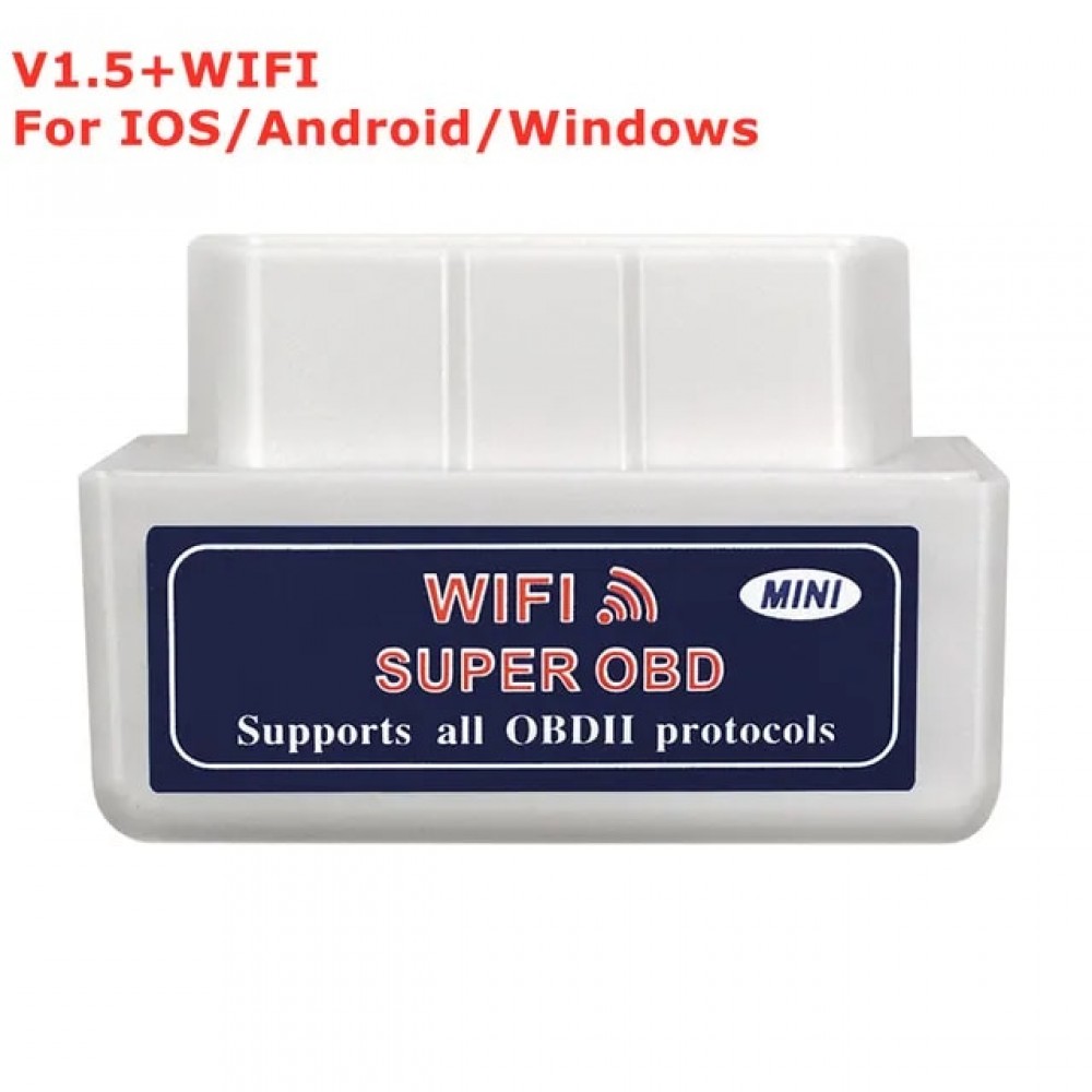 OBD2 WIFI ELM327 V1.5 Белый